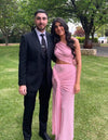 Hire DECONDUARTE Paradiso Maxi Dress in Baby Pink