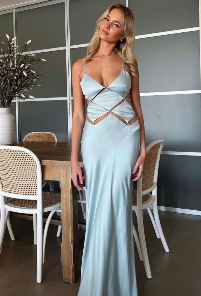 Bec and bridge blue dress cheap
