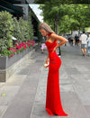 Hire KHANUM'S Kayeli Dress in Red