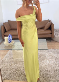 Hire NATALIE ROLT Monika Gown in Lemon Yellow