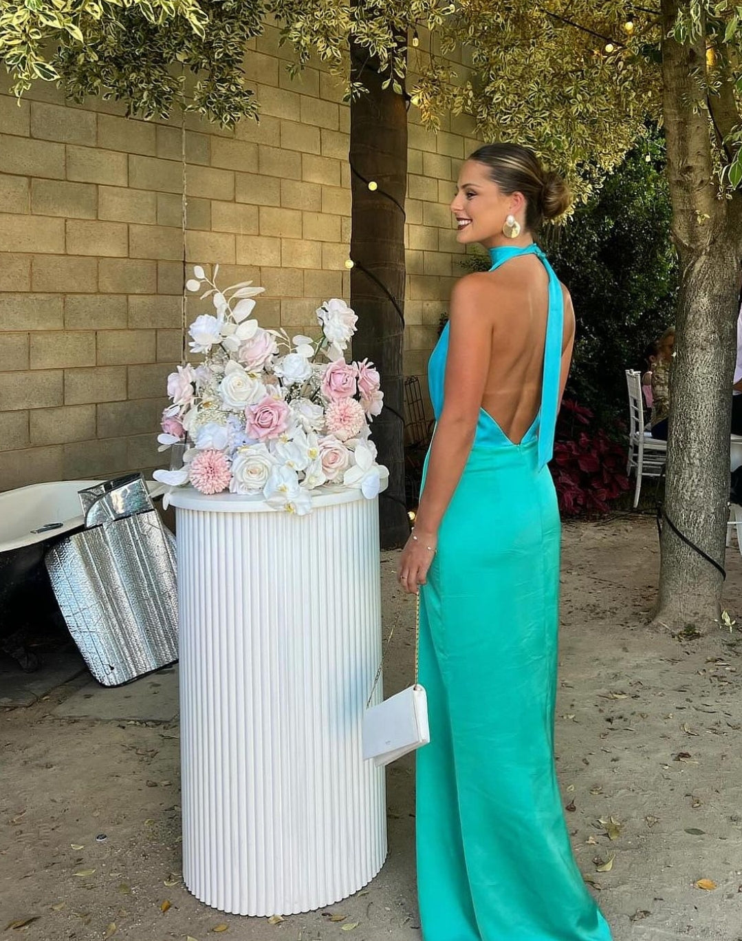 Aquamarine bridesmaid clearance dresses