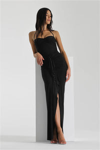 Hire Natalie Rolt Shontae Gown in Black