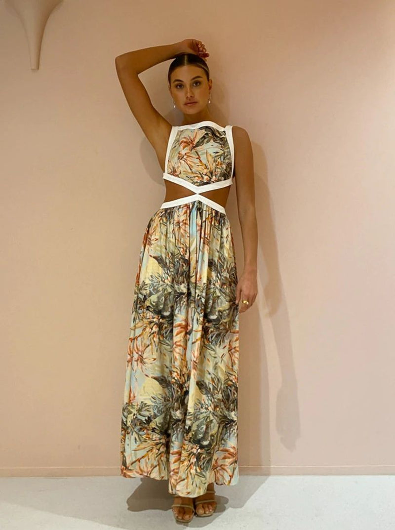 Hire SIGNIFICANT OTHER Marino Dress in Painted Floral
