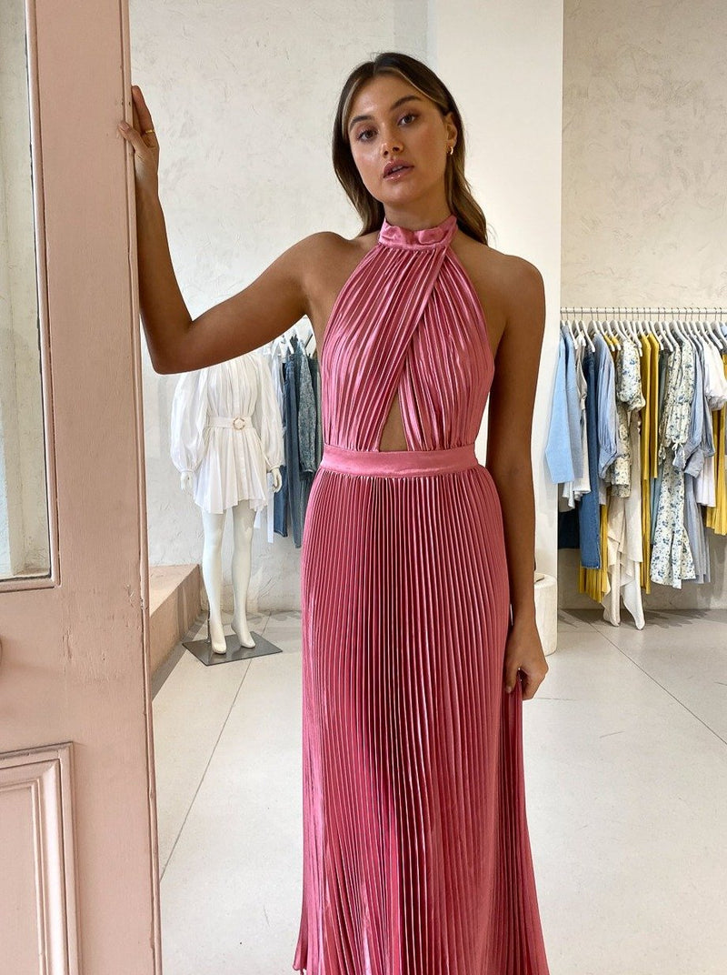 Renaissance Gown  Capri Print Pink – dresshireaustralia