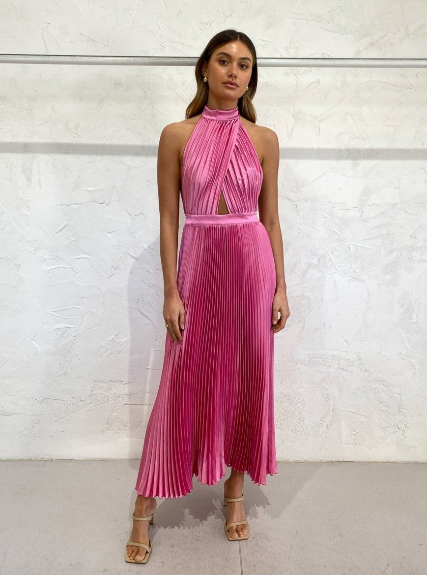 Hire L’IDEE Renaissance Gown Hot Pink