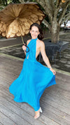 Hire L’IDEE Renaissance Gown Bright Blue