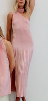 Hire L’IDEE Soiree 90s Dress Gown in Blush Pink