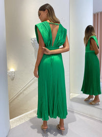 Hire L’IDEE Gala Gown in Bright Green