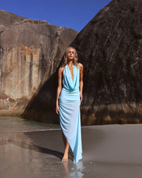 Hire NATALIE ROLT Anastasia Mini & Maxi Dress in Baby Blue