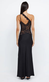 Hire Bec + Bridge Ria Asym Maxi Dress In Black