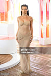 Hire MIRROR PALAIS The Starlite Dress in Diamond Sand