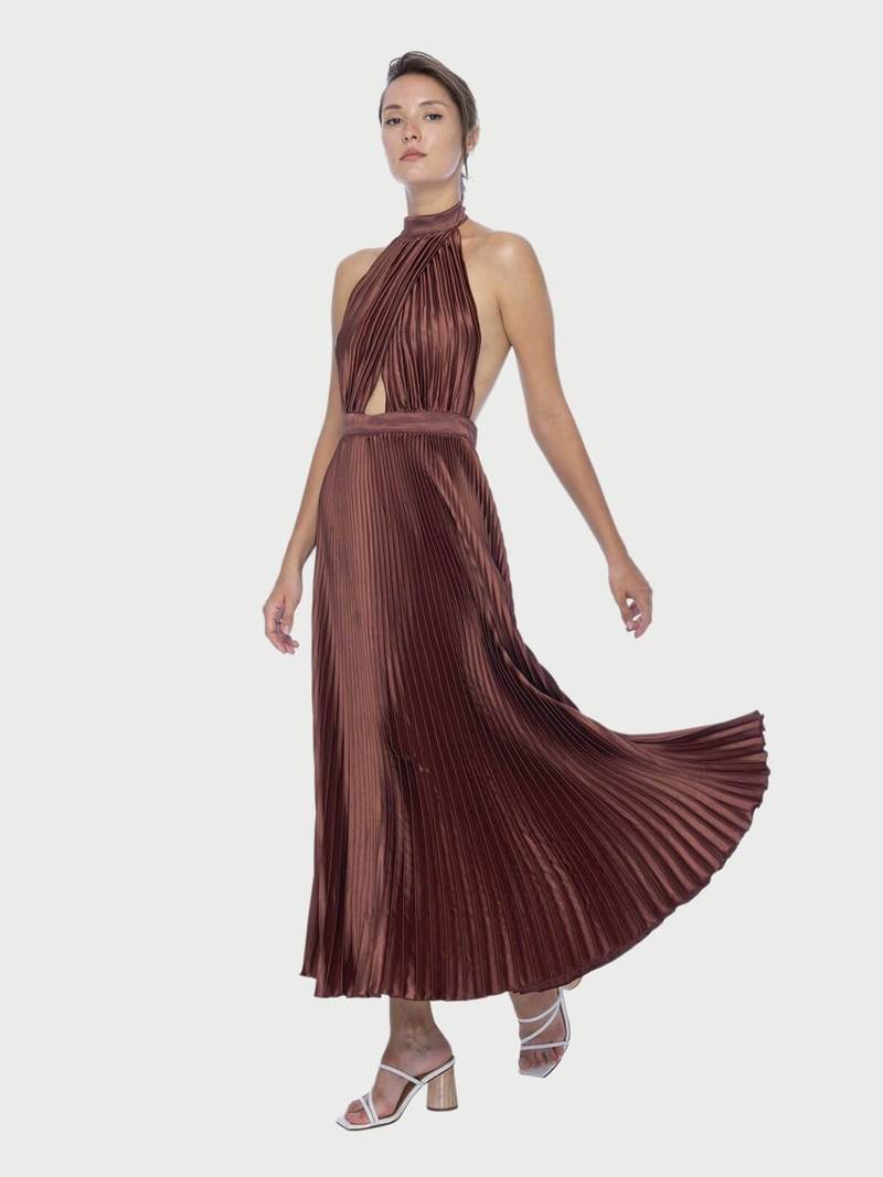 Hire L’IDEE Renaissance Gown Chocolate Brown