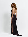 Hire EFFIE KATS Ricardo Gown in Chocolate Brown