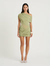 Hire BENNI Otto Mini Dress in Pistachio