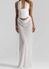Hire NATALIE ROLT Allira Skirt in White (SKIRT ONLY)