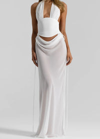 Hire NATALIE ROLT Allira Skirt in White (SKIRT ONLY)