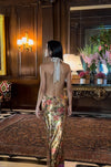 Hire FAIT PAR FOUTCH Liana Dress in Fleur Sequin Gold