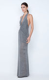 Hire BEC+BRIDGE Astra Drape Maxi Dress in Chrome