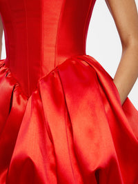 Hire EFFIE KATS Muse Mini Dress in Red