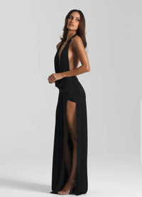 Hire NATALIE ROLT Winona Gown in Black