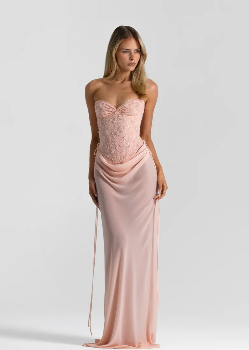 Hire NATALIE ROLT Verity Bustier in Baby Pink (TOP ONLY)