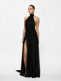 Hire EFFIE KATS Verity Gown in Black Sheer