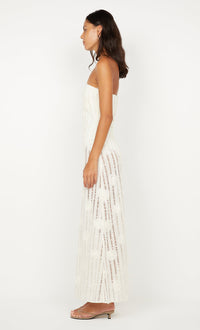 Hire BEC+BRIDGE Amelie Strapless Dress in Ivory