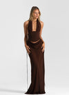 Hire NATALIE ROLT Bronte Top in Espresso Brown (TOP ONLY)
