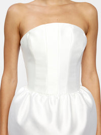 Hire EFFIE KATS Lilia Dress in Ivory White