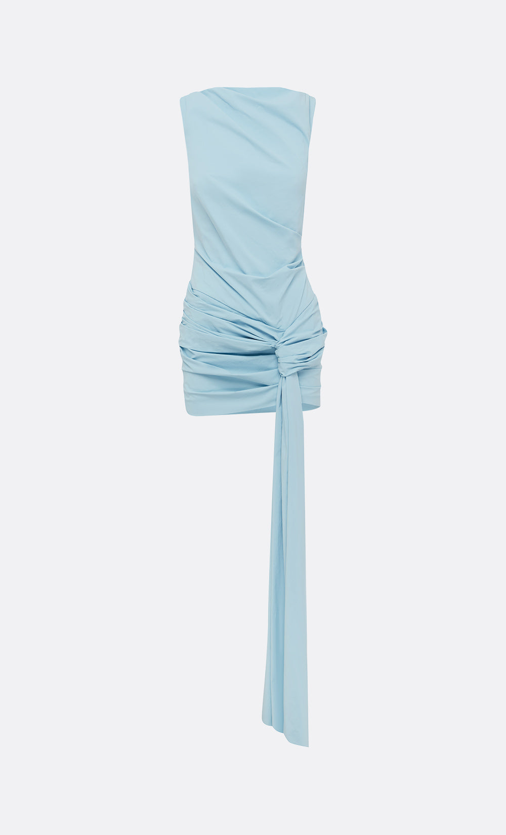 Hire BEC+BRIDGE Domenic Asym Mini Dress in Sky Blue
