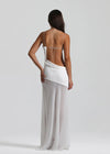 Hire Natalie Rolt Dahlia Dress Gown in White
