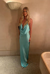 Hire MICHAEL LO SORDO Iced Bias Maxi Dress in Blue
