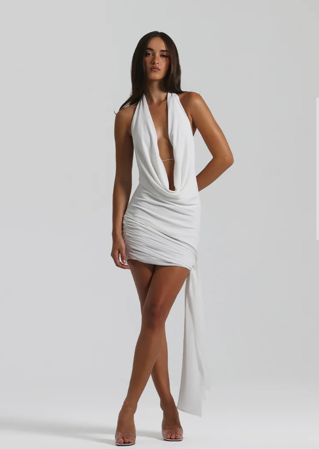 Hire NATALIE ROLT Anastasia Mini & Maxi Dress in White