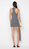 Hire BEC+BRIDGE Astra Drape Mini Dress in Chrome