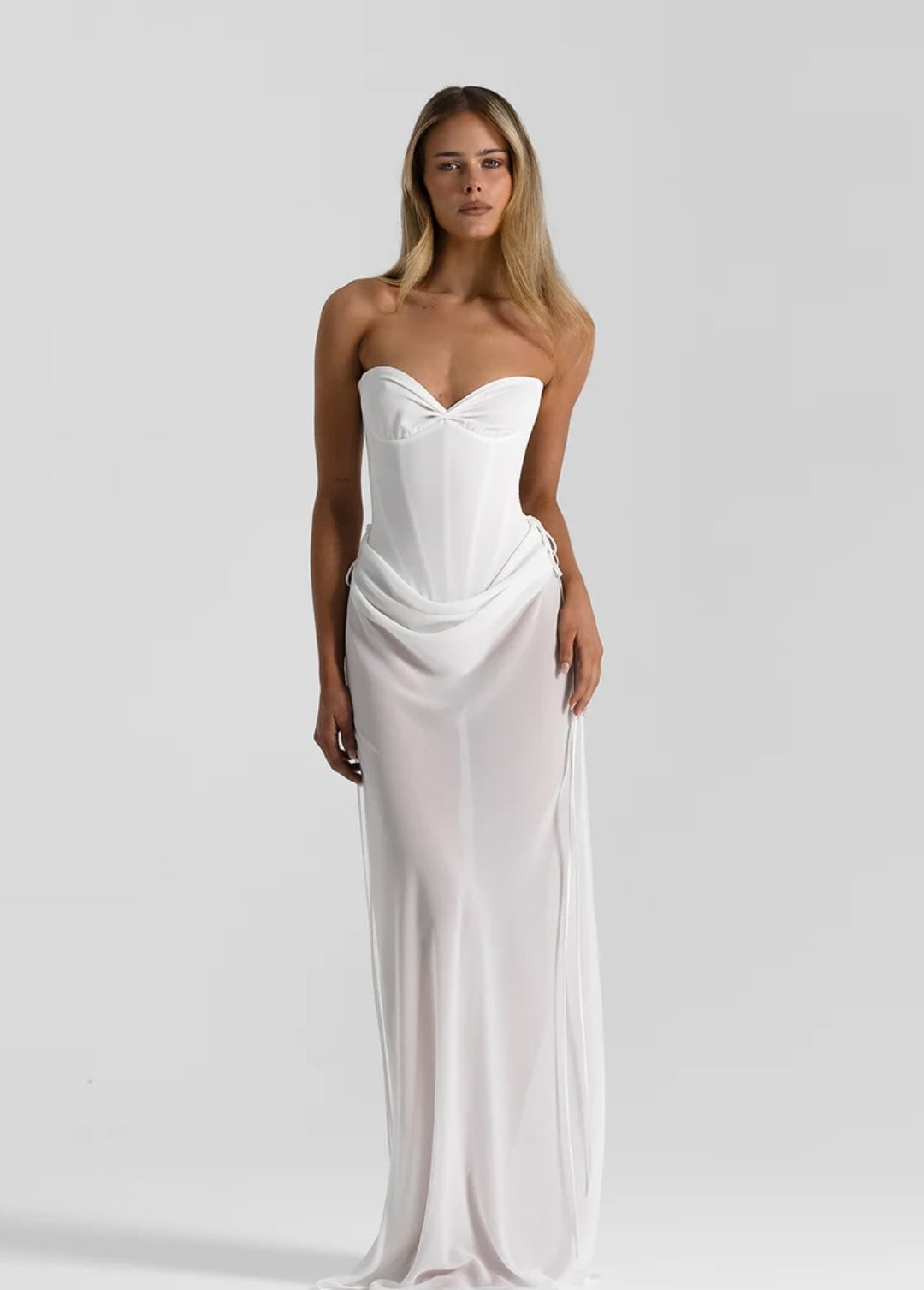 Hire NATALIE ROLT Allira Skirt in White (SKIRT ONLY)