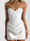 Hire NATALIE ROLT Verity Bustier in White (TOP ONLY)