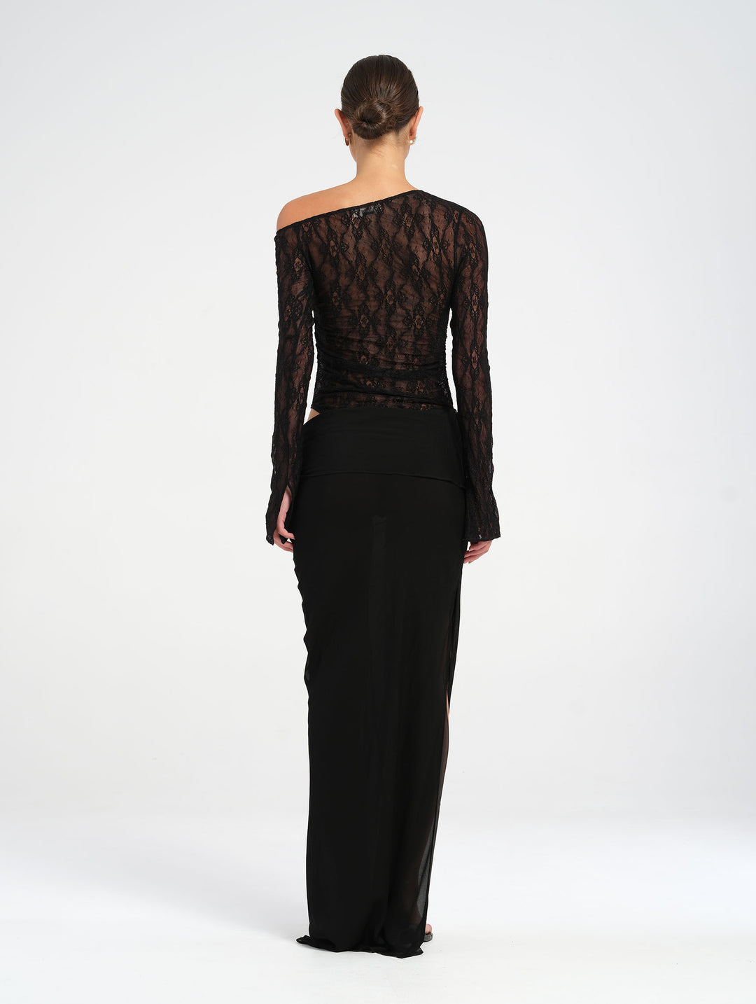 Hire BENNI Nova Maxi Dress in Black