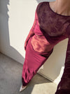 Hire BENNI Oskar Maxi Dress in Plum