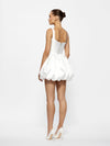 Hire EFFIE KATS Muse Mini Dress in Ivory White