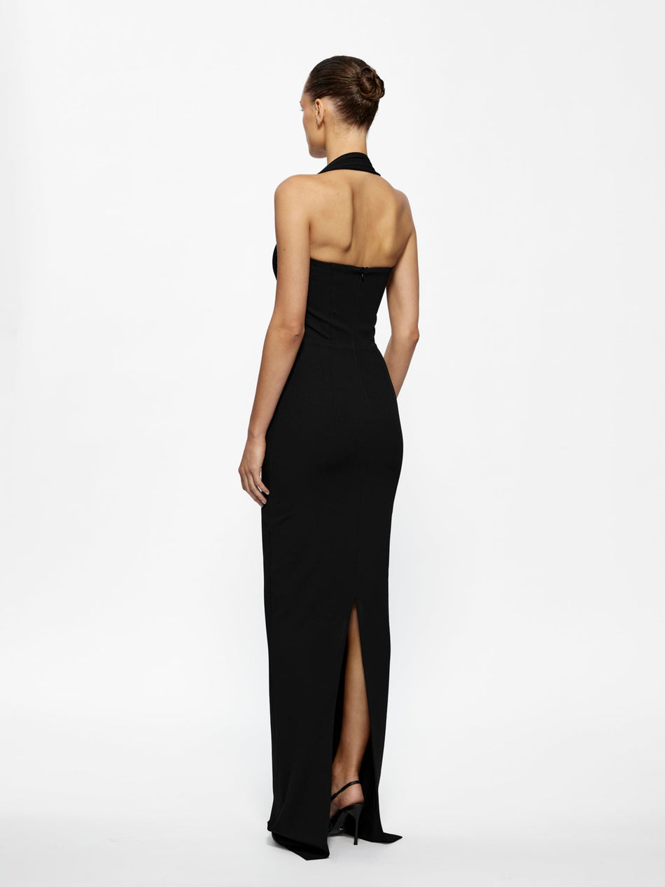 Hire EFFIE KATS Marian Gown in Black