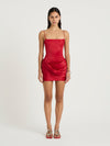 Hire BENNI Joel Mini Dress in Red