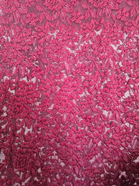 Hire DECONDUARTE Paradiso Lace Maxi Dress in Wine Red