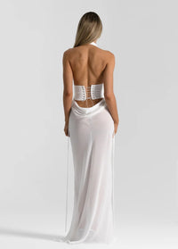 Hire NATALIE ROLT Bronte Top in White (TOP ONLY)