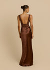 Hire ARCINA ORI Eveline Dress in Cacao Brown