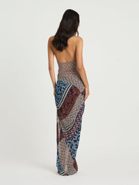 Hire BENNI Marnie Maxi Dress in Terra Mosaic Print