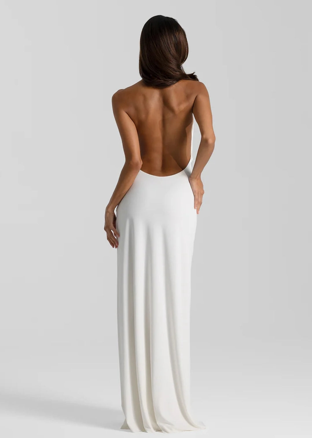 Hire NATALIE ROLT Winona Gown in White
