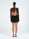 Hire BENNI Oskar Mini Dress in Black Lace