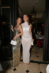 Hire NOOKIE Seraphine Gown in Gold Flower Sequin