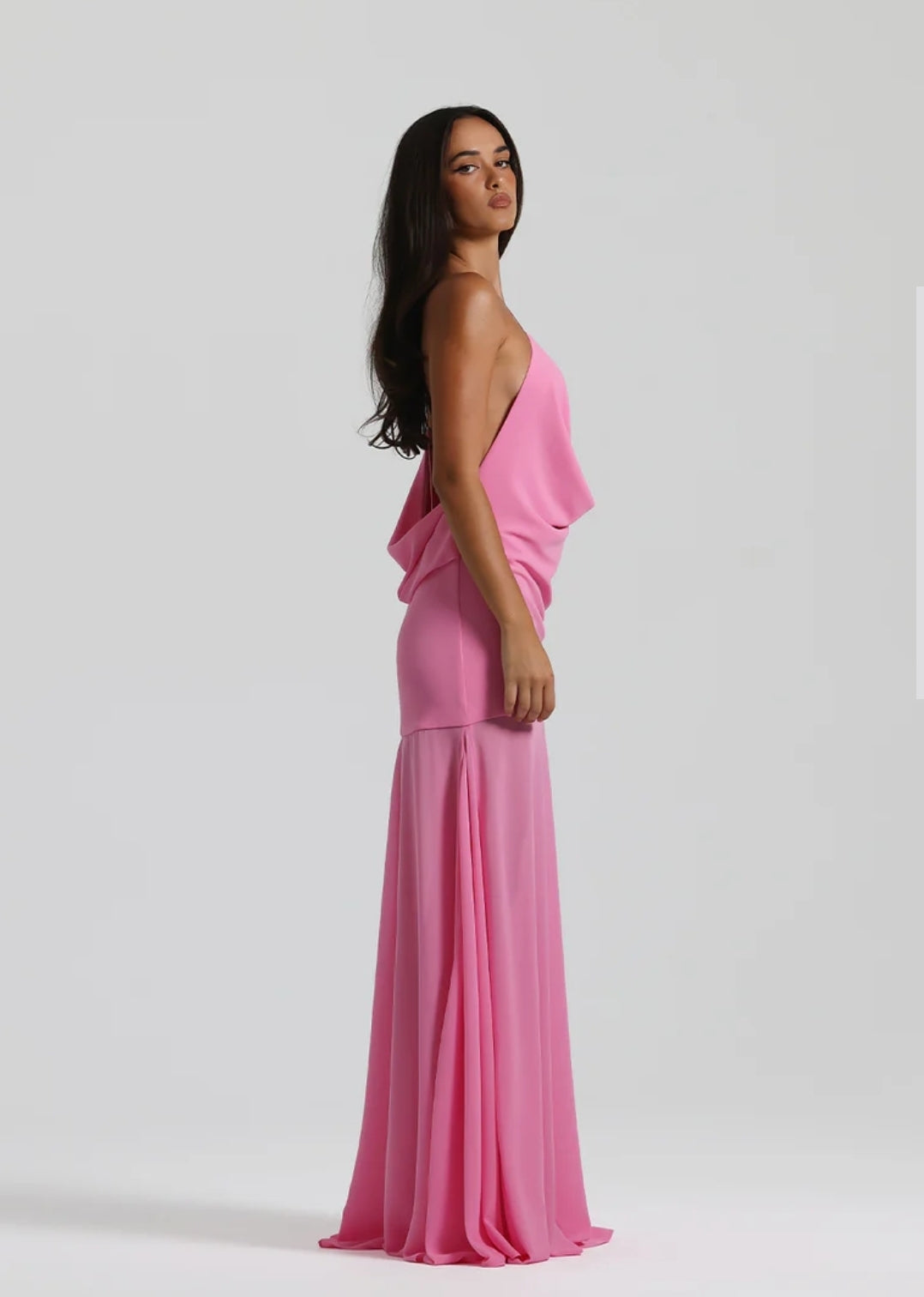 Hire NATALIE ROLT Dimity Gown in Candy Pink