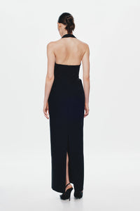 Hire MISHA Delta Suiting Dress in Black